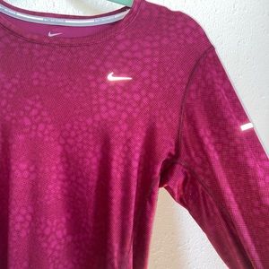 Nike long sleeve workout top